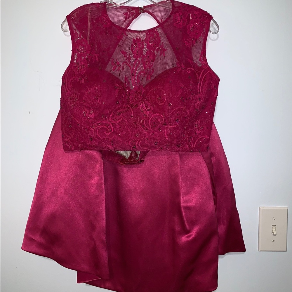 Sherri Hill Pink Homecoming Dress